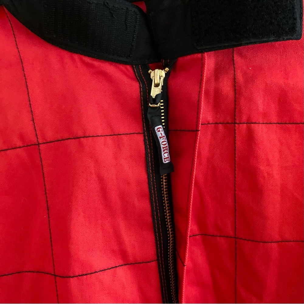 Jacket - G Force Auto Racing - Red  SFI 3-2A/1 ~ Med ~ Fire Retardant (FR) - VGC - Picture 6 of 10